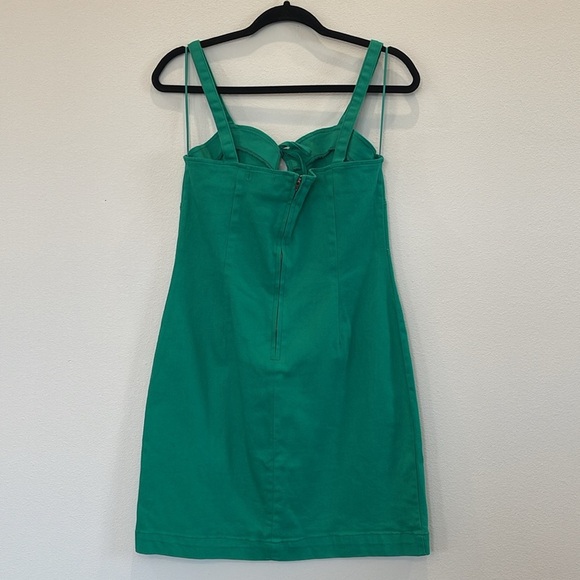 Gianni Bini Green Above the Knee Summer Dress - Size M - Picture 3 of 12
